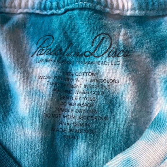 Tie Dye Panic at the Disco Tshirt - Picture 4 of 4